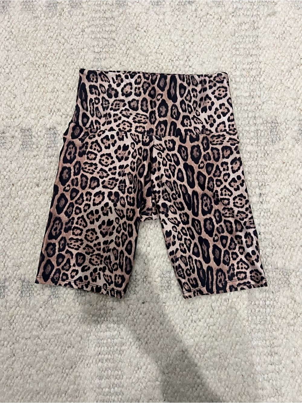 Onzie Leopard Bike Shorts